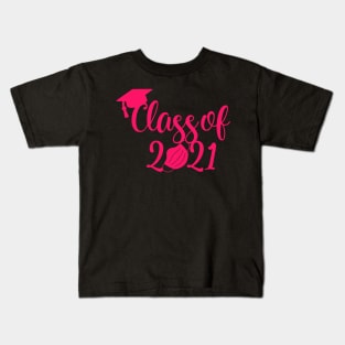 class of 2021 pink Kids T-Shirt